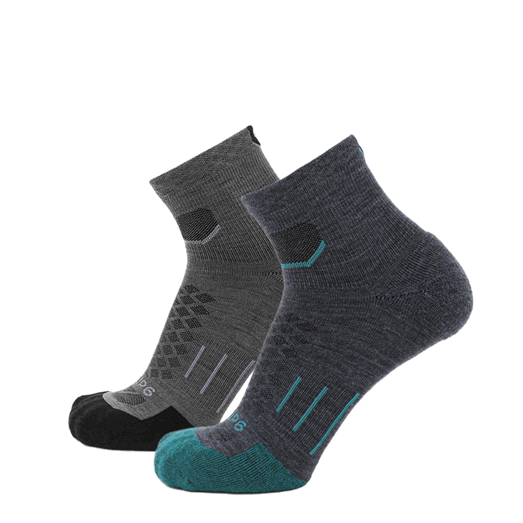 Run 1/4 Crew Runweight Merino Wool Sock - (Factory Seconds)