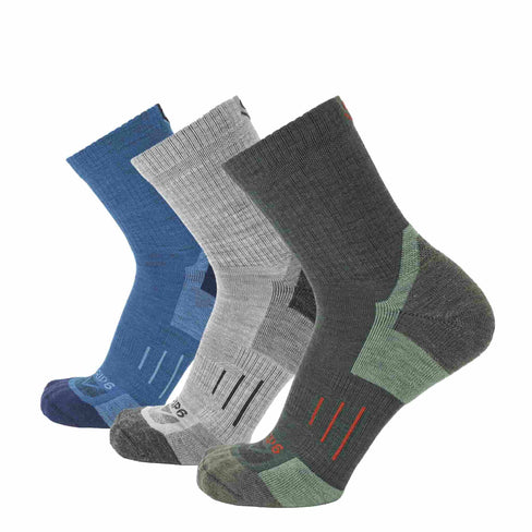Bundle & Save - 3/4 Crew Hike Socks