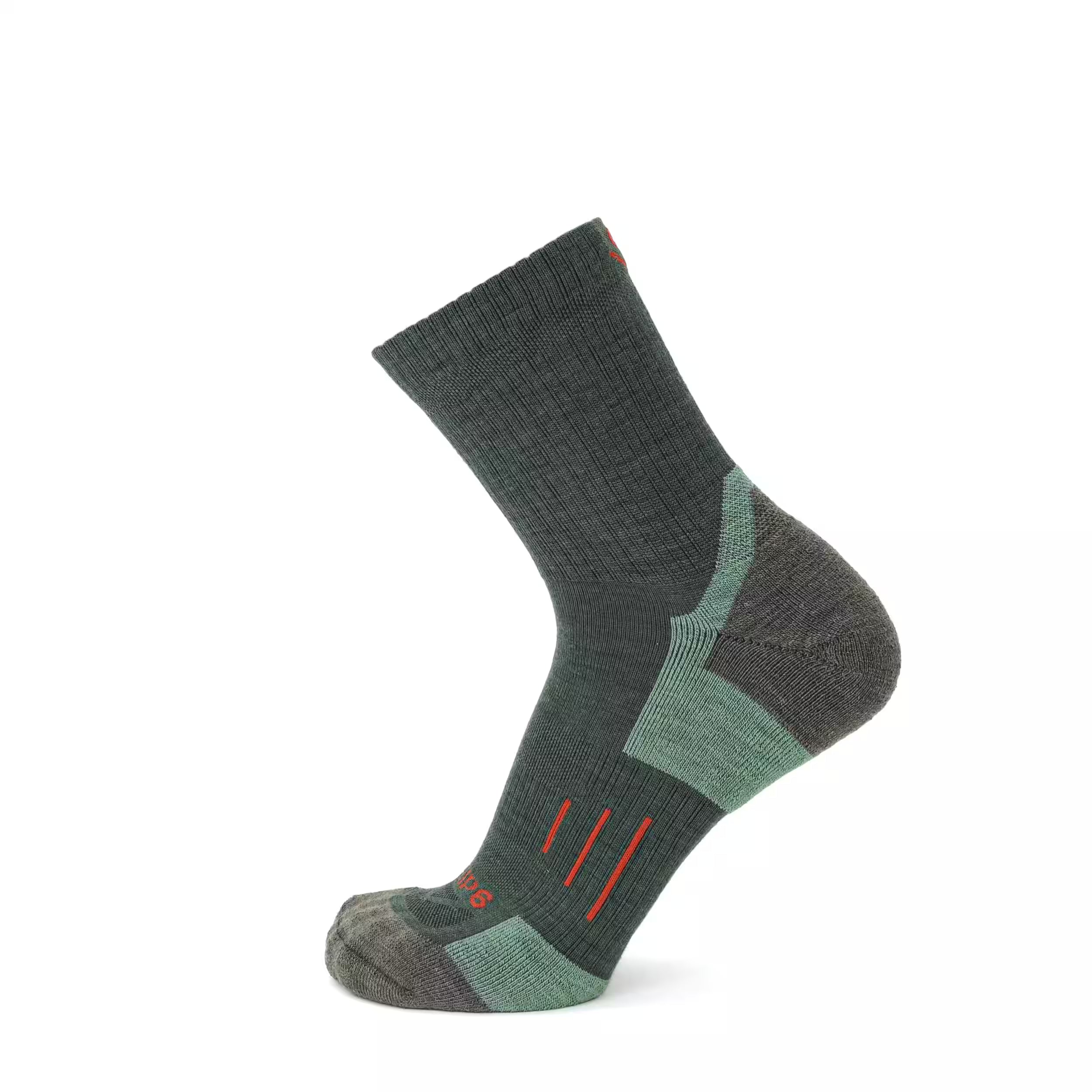 Treeline - 3/4 Crew Lightweight Hiking & Trail Running Sock