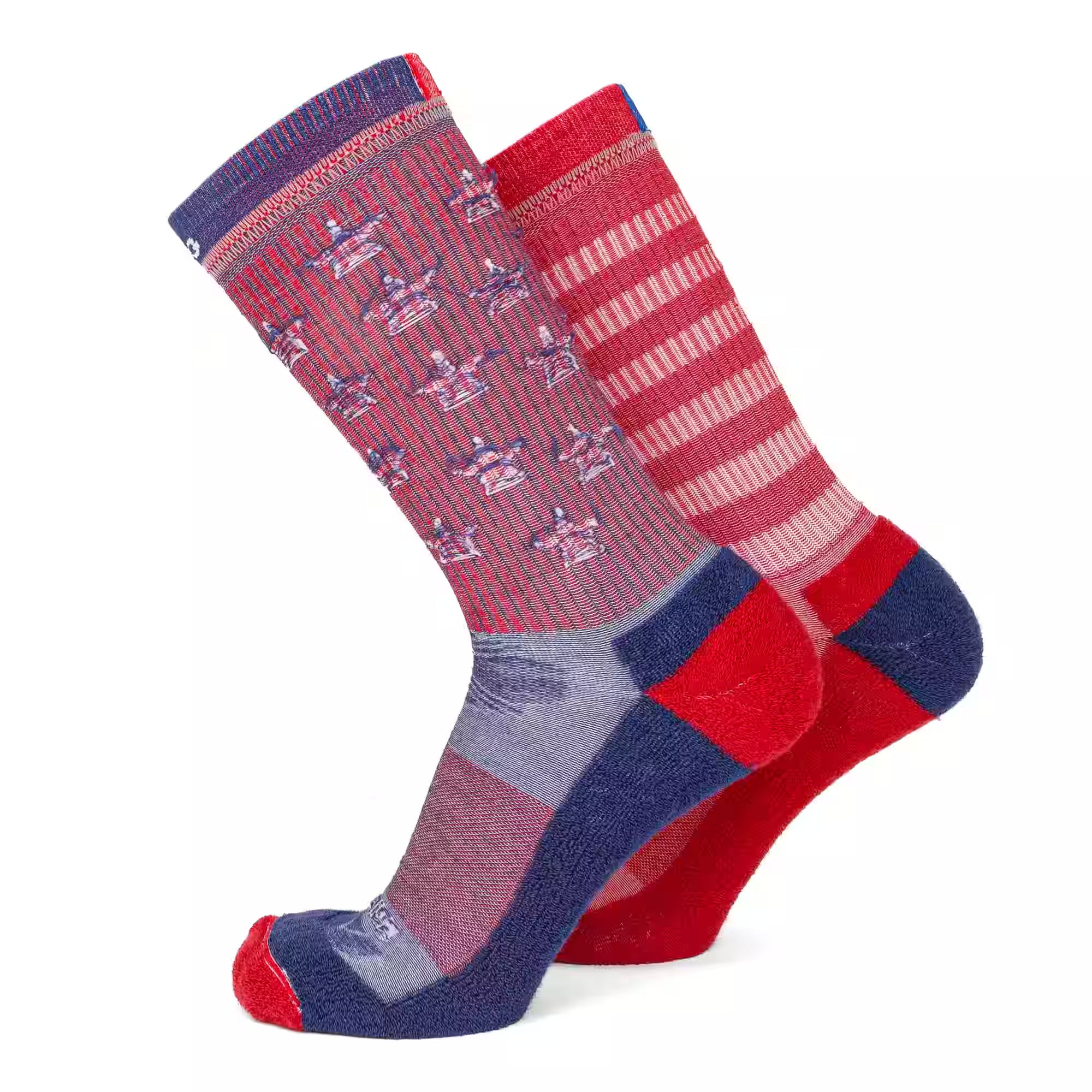 Americana - Casual Crew Midweight Merino Wool Sock