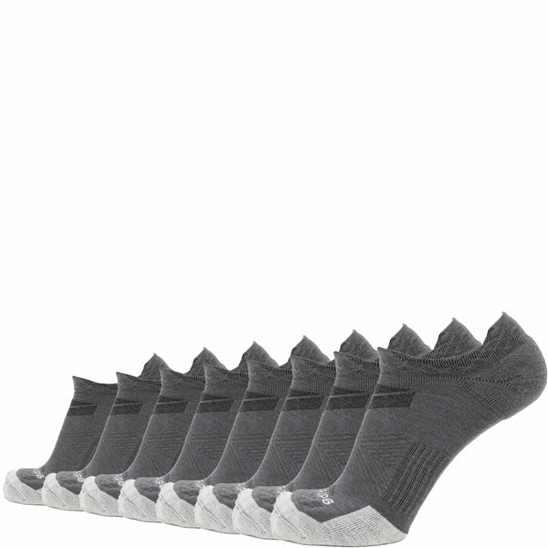 8 Pairs Basalt - Run No Show Runweight Merino Wool Sock