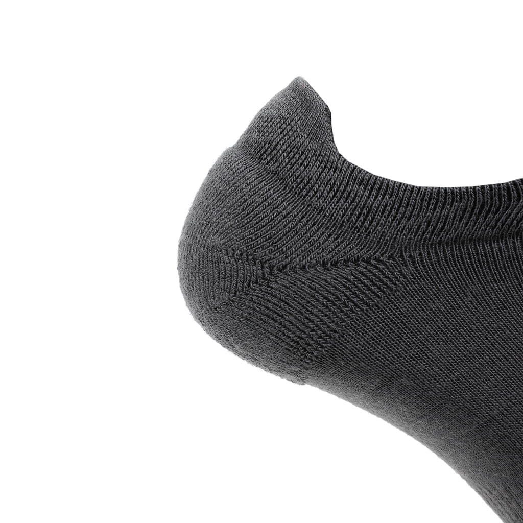 8 Pairs Basalt - Run No Show Runweight Merino Wool Sock