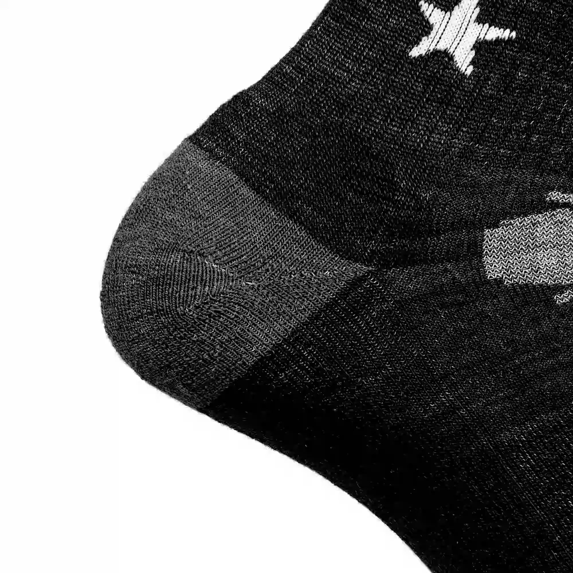Black Flag - Casual Crew Midweight Merino Wool Sock