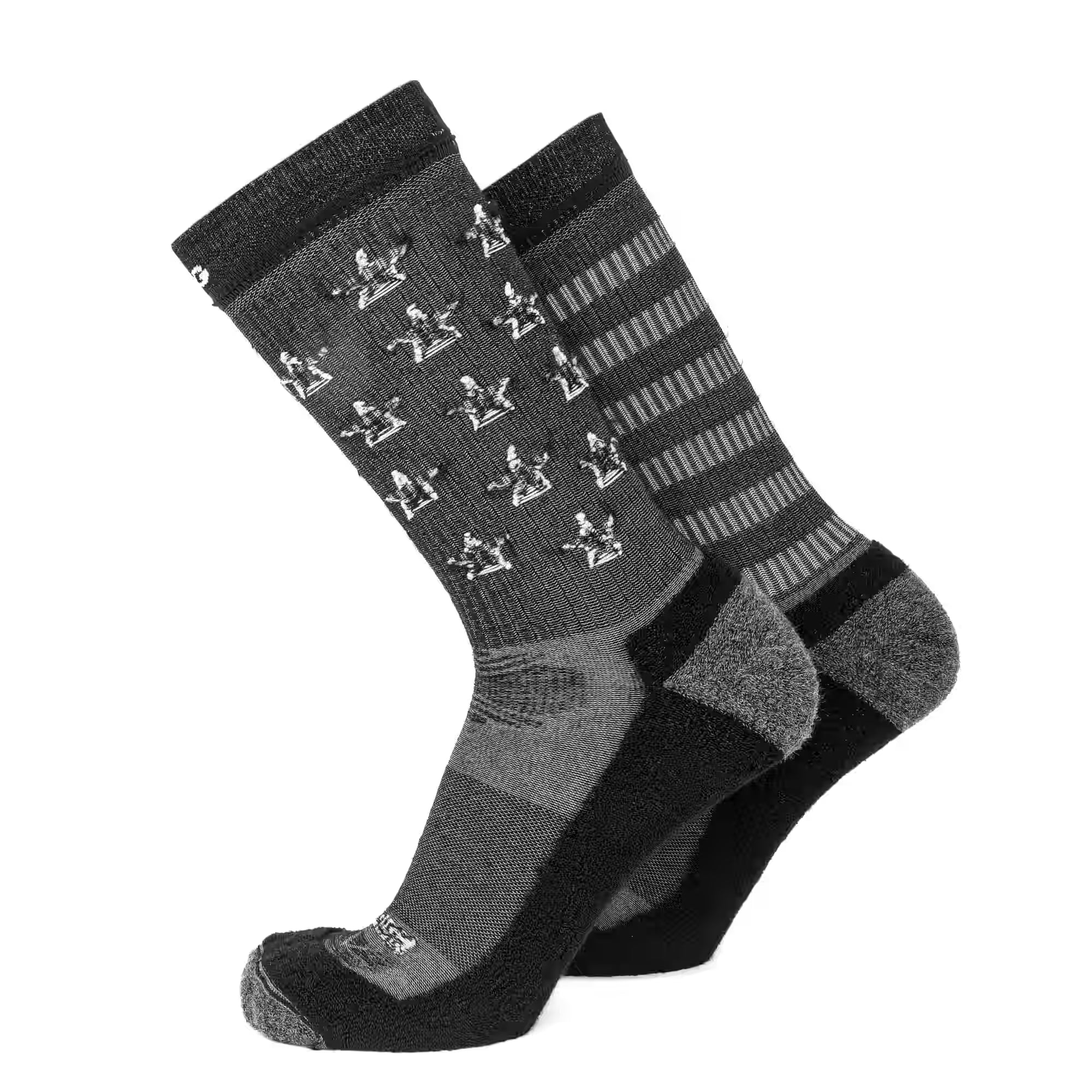 Black Flag - Casual Crew Midweight Merino Wool Sock