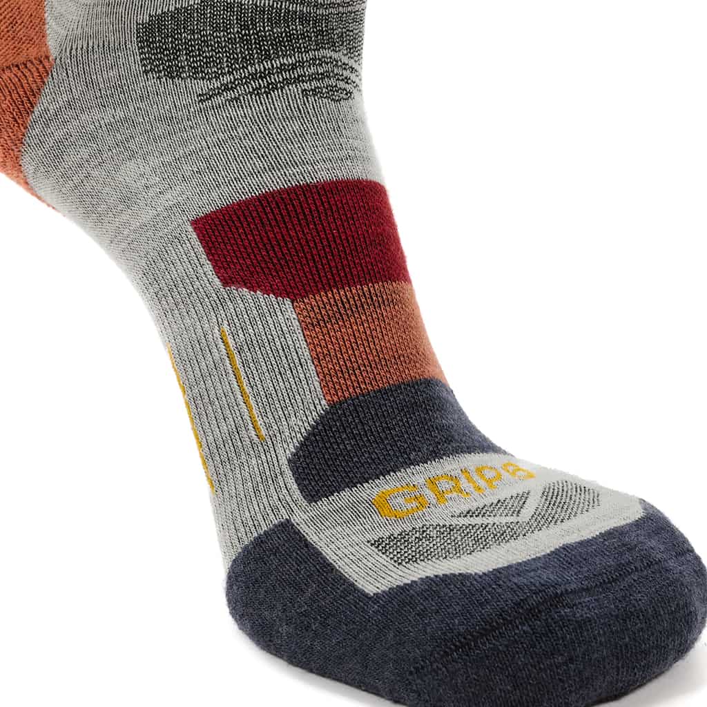 8 Pairs Campfire - Hike Crew Lightweight Merino Wool Sock