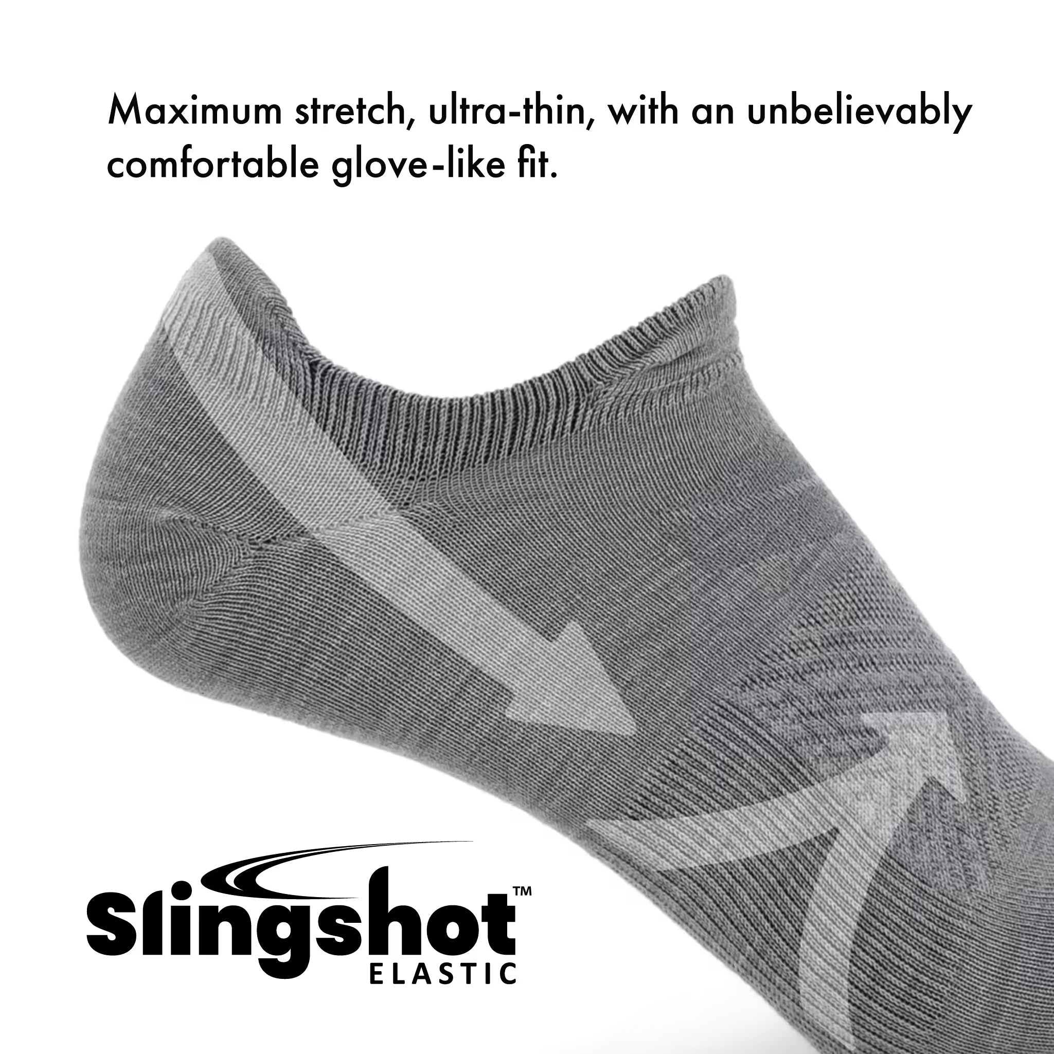 Cloud - Run No Show Ultralight Merino Wool Sock