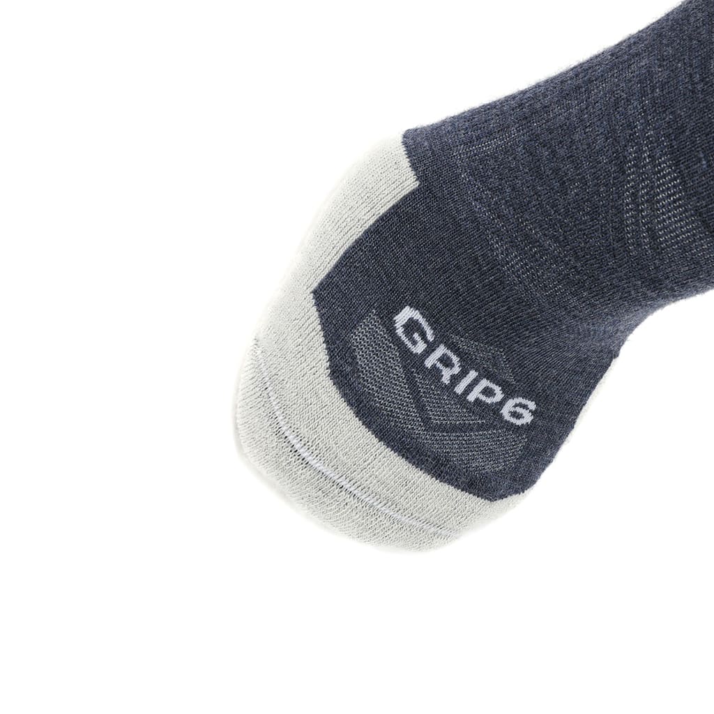 Denim - Run No Show Runweight Merino Wool Sock