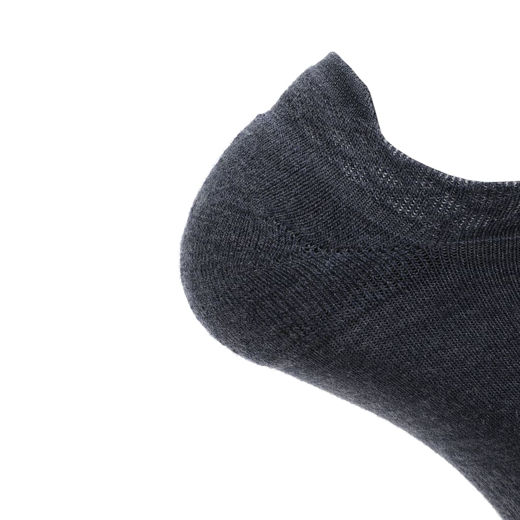 Denim - Run No Show Runweight Merino Wool Sock