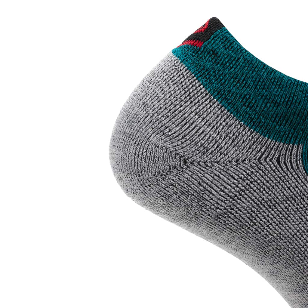 Emerald - Run Ankle Midweight Merino Wool Sock