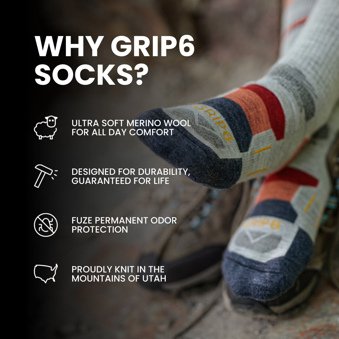 Cabin. - Hike Crew Lightweight Merino Wool Sock