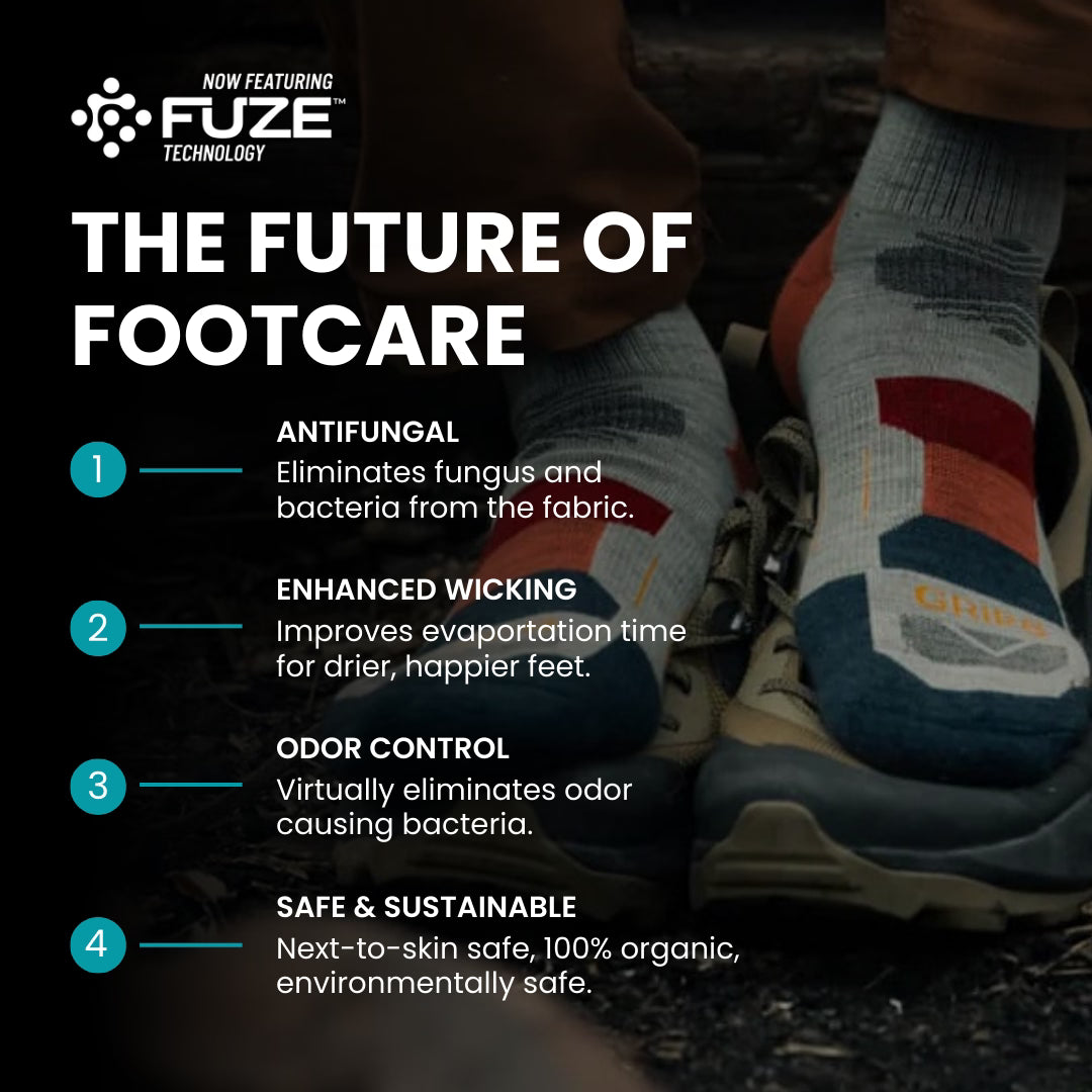 Cabin. - Hike Crew Lightweight Merino Wool Sock