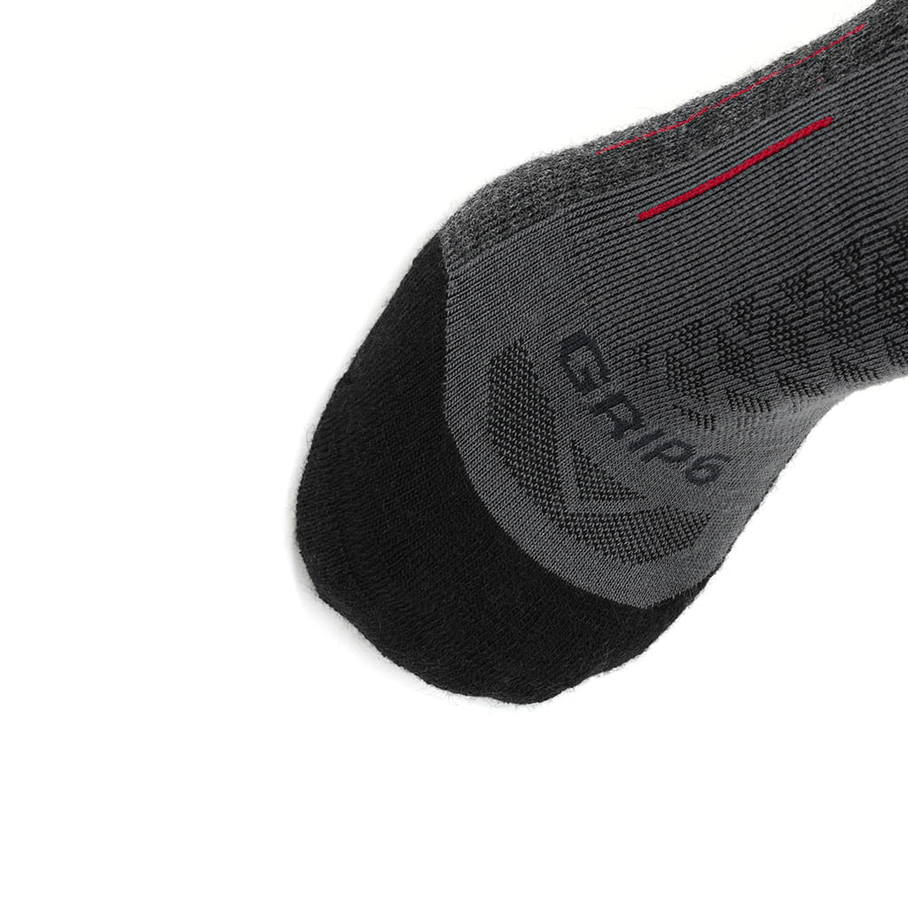 8 Pairs Graphite - Hike Crew Midweight Merino Wool Sock