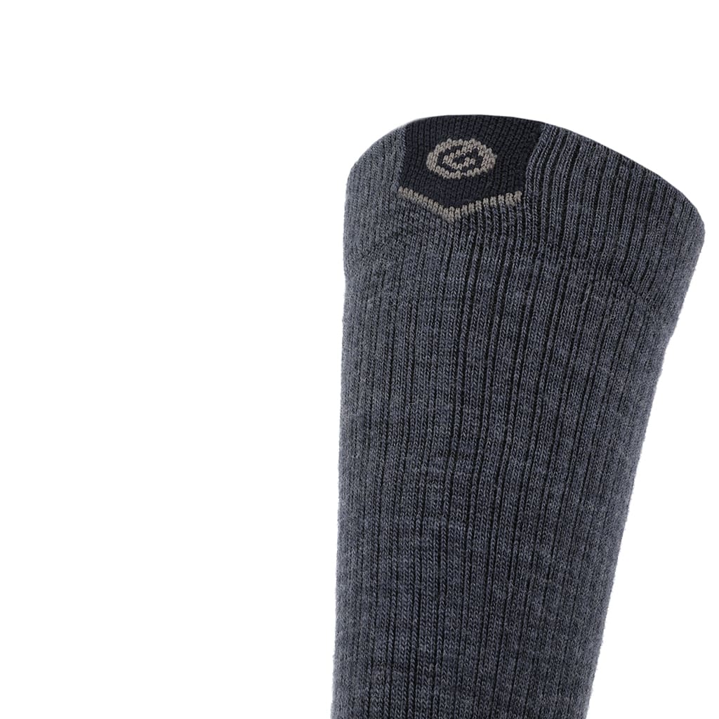 8 Pairs Indigo - Casual Crew Midweight Merino Wool Sock