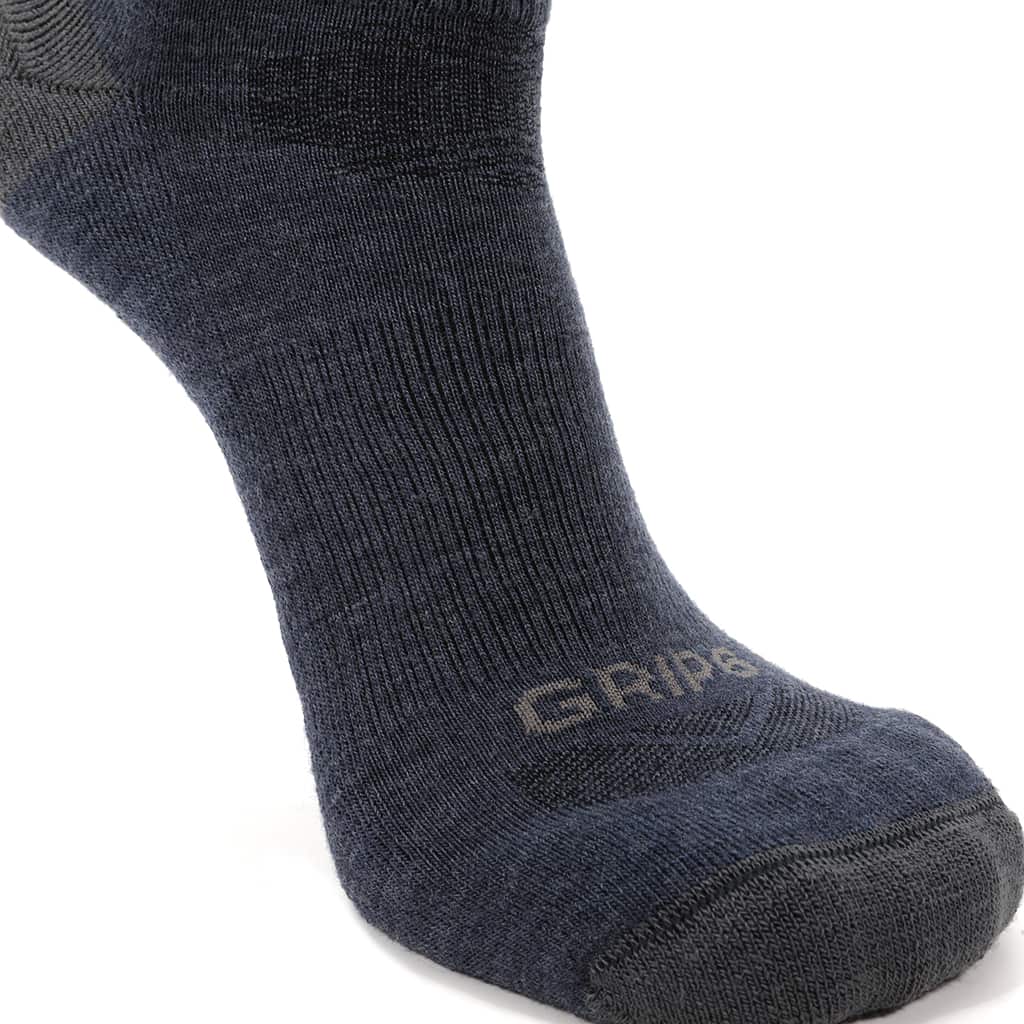 8 Pairs Indigo - Casual Crew Midweight Merino Wool Sock
