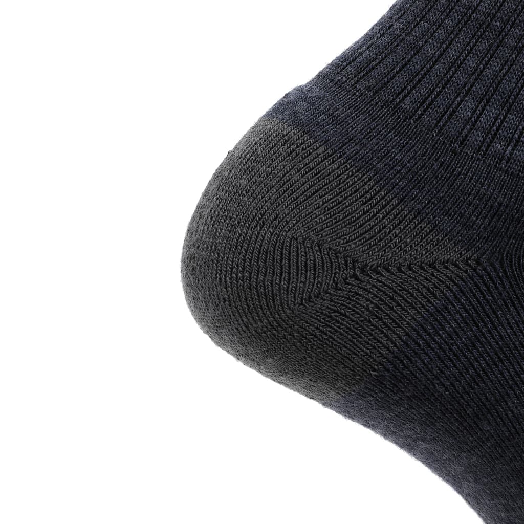 8 Pairs Indigo - Casual Crew Midweight Merino Wool Sock