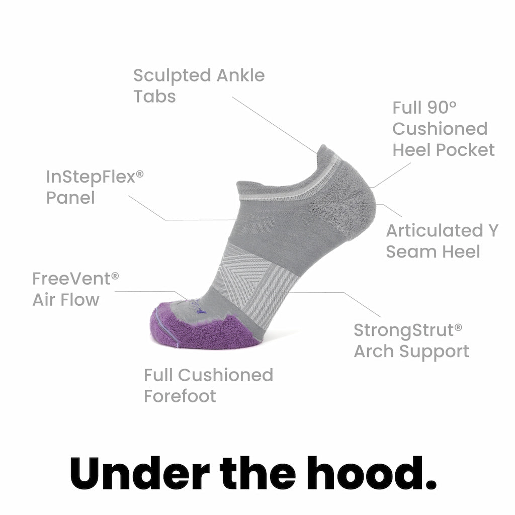 Laurel - Run No Show Runweight Merino Wool Sock