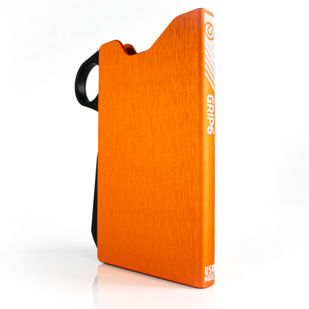 orange RFID wallet