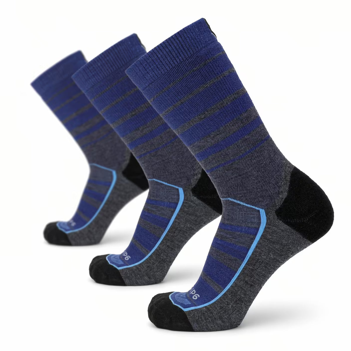 3 Pack Moon Milk - Hike Crew Heavyweight Merino Wool Sock
