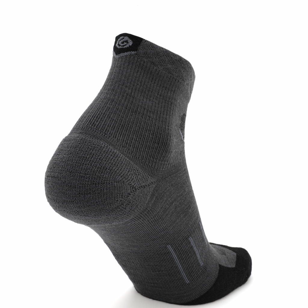 8 Pairs Tarmac - Run 1/4 Crew Runweight Merino Wool Sock