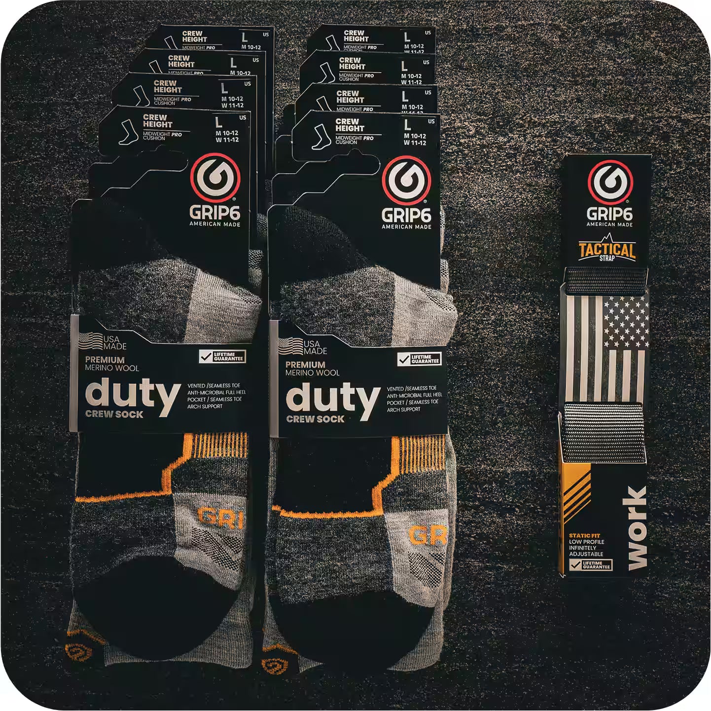 Heavy Duty Dad Pack - USA Flag