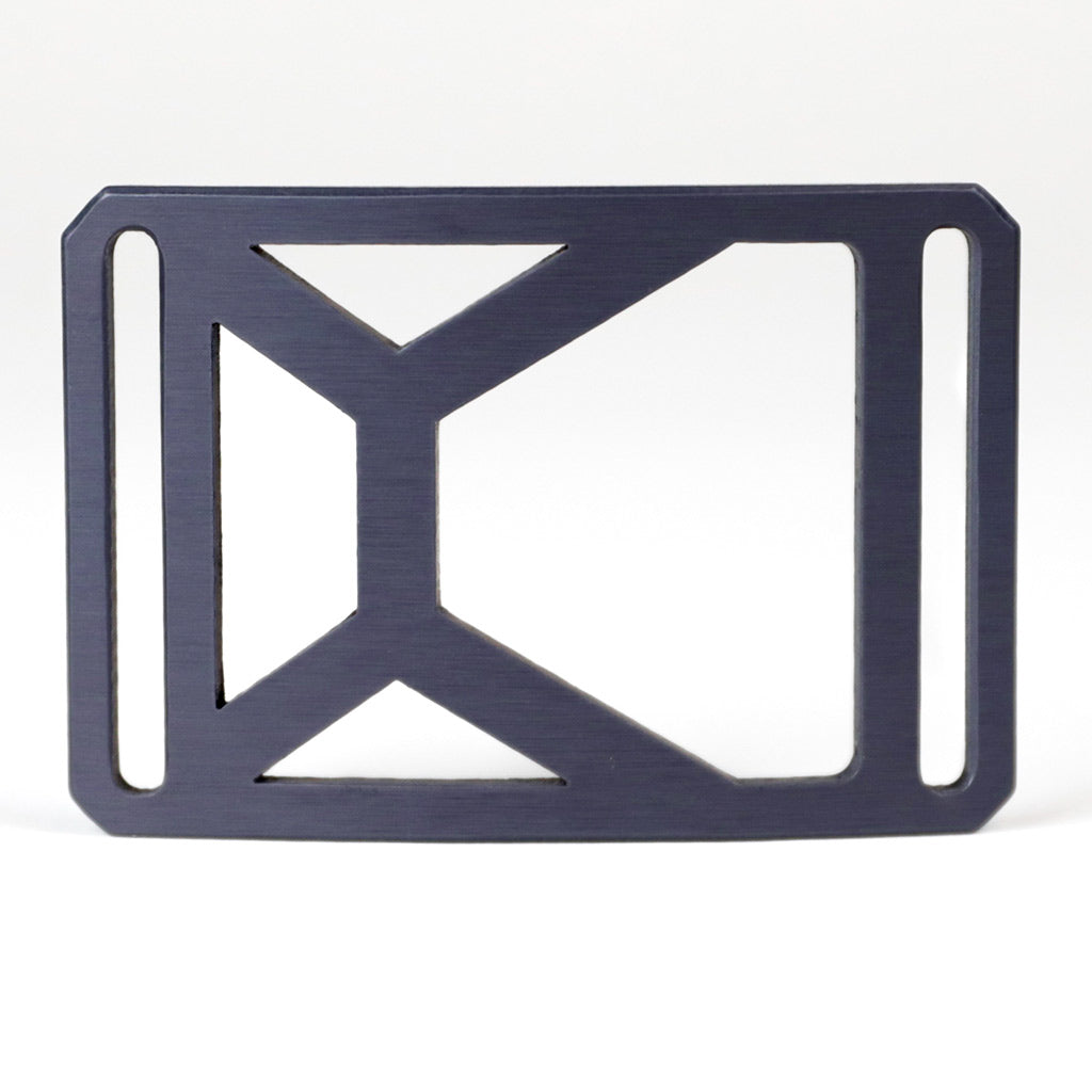 Tactical Pro Blue Steel Buckle 1.75" Wide