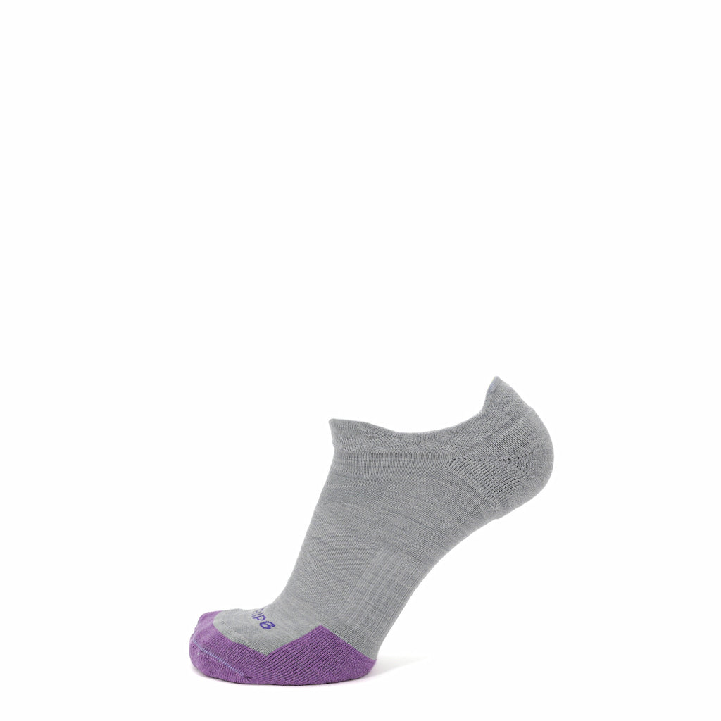 Laurel No Show Runweight Merino Wool Sock - (Factory Seconds)