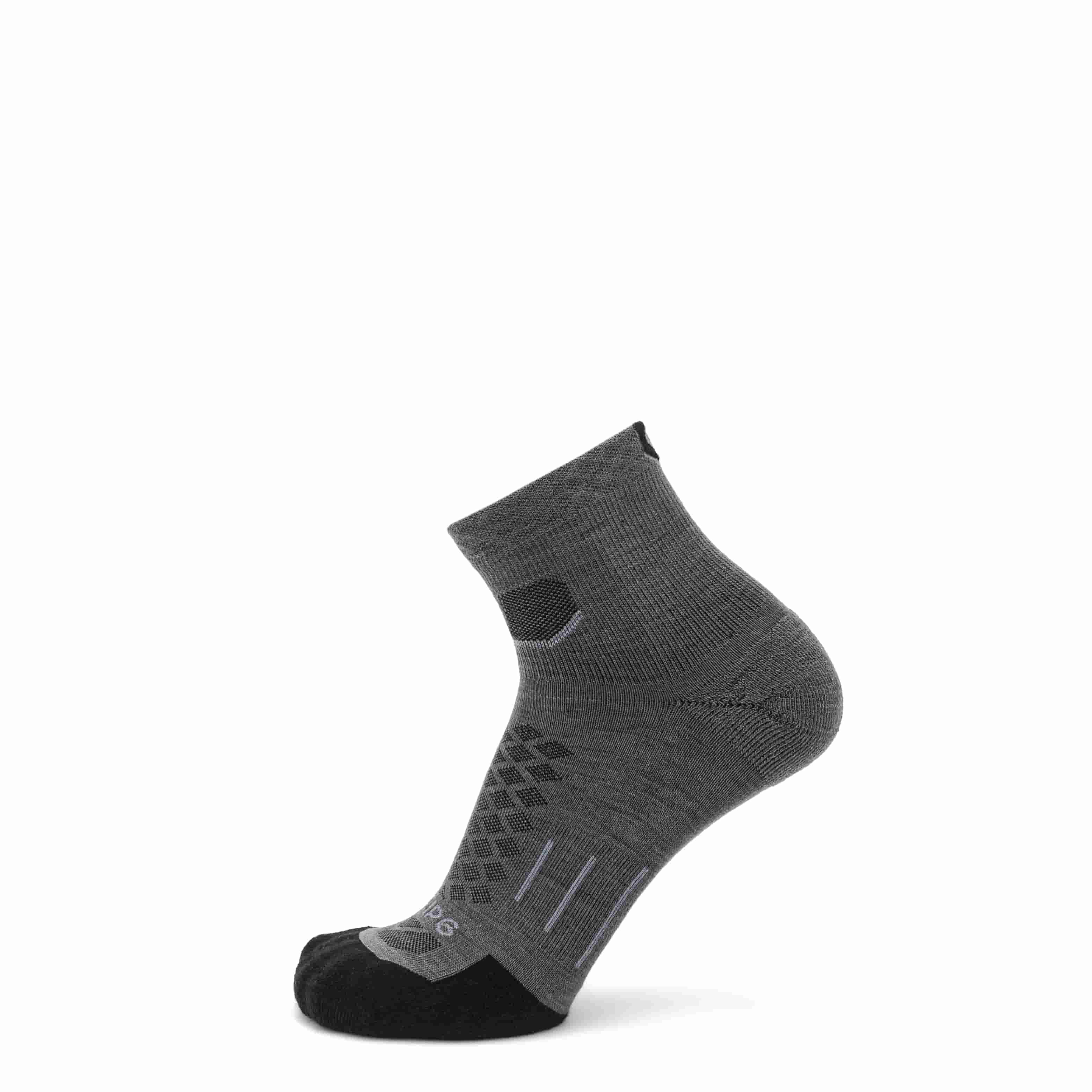 Tarmac. - Run 1/4 Crew Runweight Merino Wool Sock