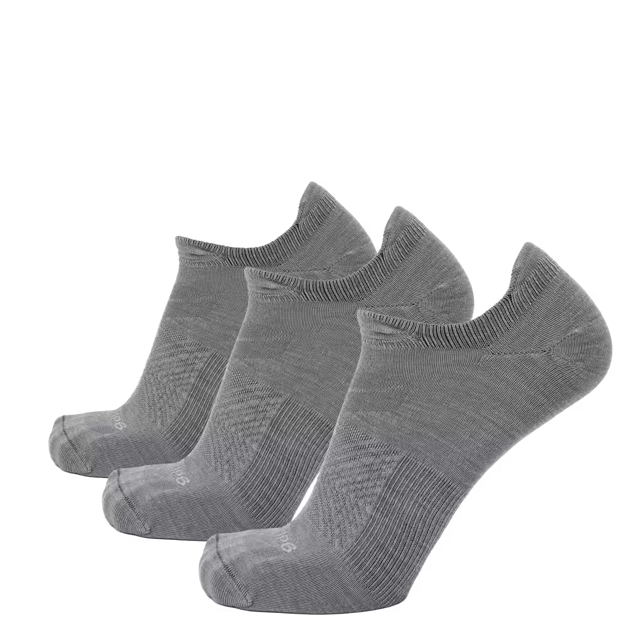 3 Pack Cloud - Run No Show Ultralight Merino Wool Sock