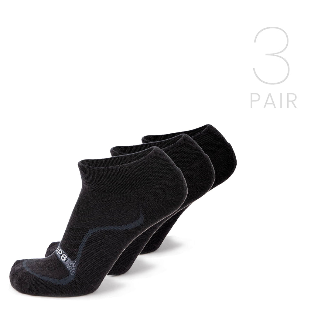 Wool Ankle Sock - Everyday Black