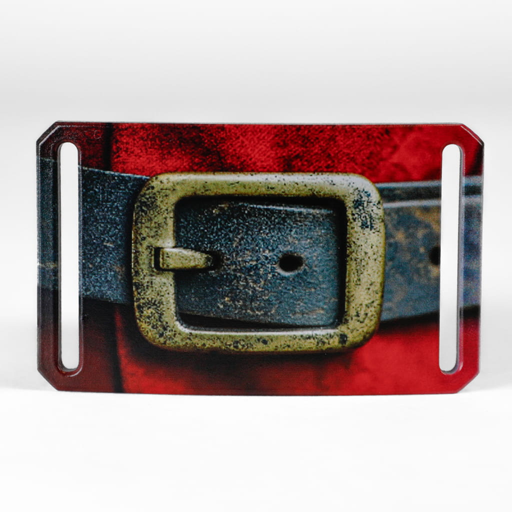 Santa Claus belt buckle