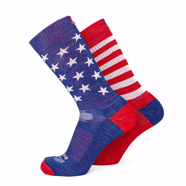 Americana - Casual Crew Midweight Merino Wool Sock