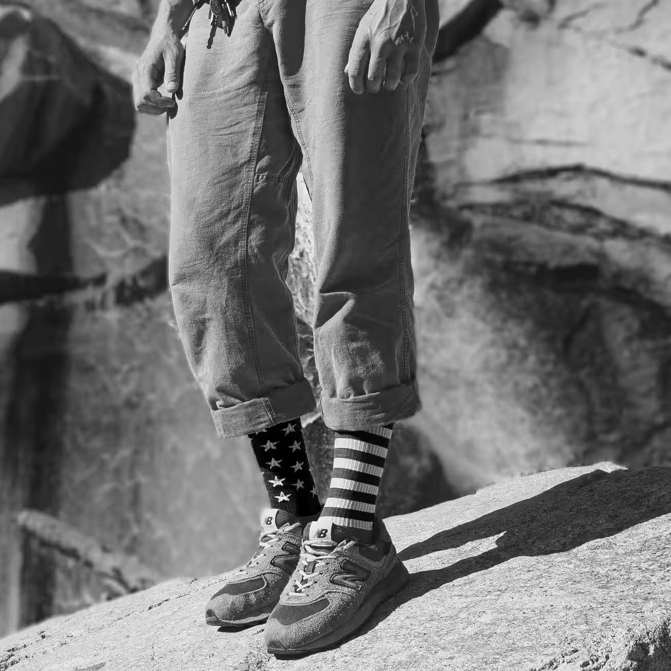 Black Flag - Casual Crew Midweight Merino Wool Sock