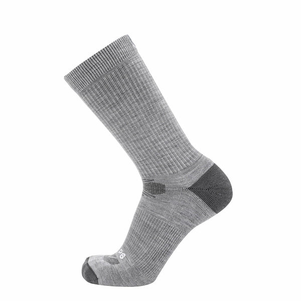 Ash - Casual Crew Midweight Merino Wool Sock