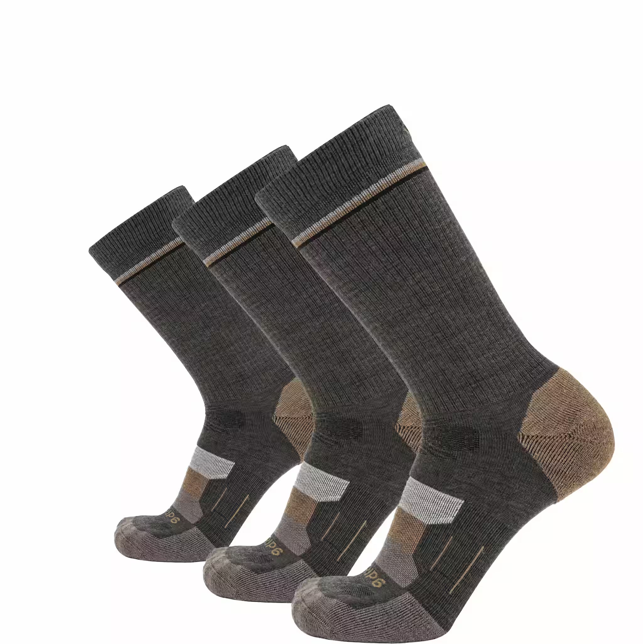 3 Pack Cabin - Hike Crew Lightweight Merino Wool Sock