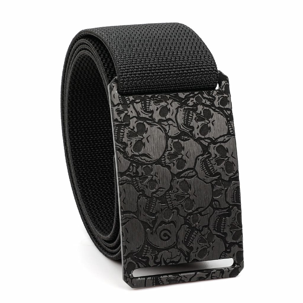 Catacomb Gunmetal Belt with G-Flex Stretch Webbing