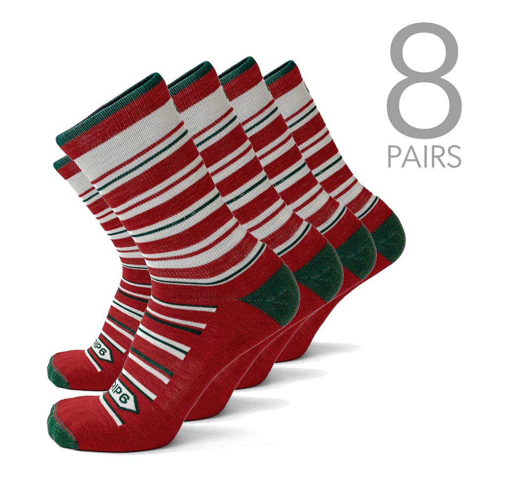 8 PAIRS - Christmas Wool Socks 2024