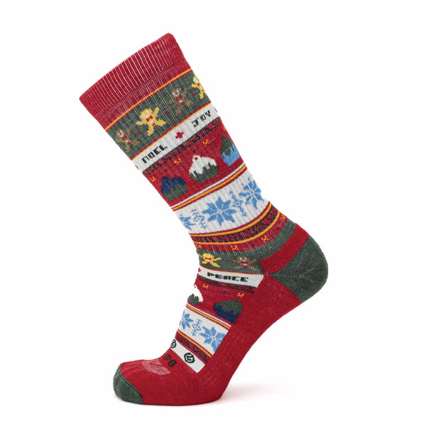 Christmas - Holiday Crew Midweight Merino Wool Sock
