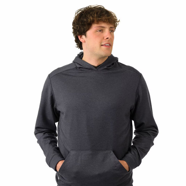 Switchback Merino Wool Hoodie - Charcoal