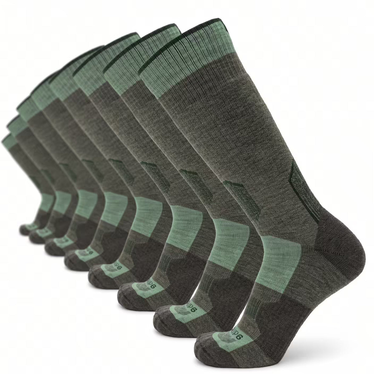 8 Pairs Forester - Hunt Boot Heavyweight Merino Wool Sock