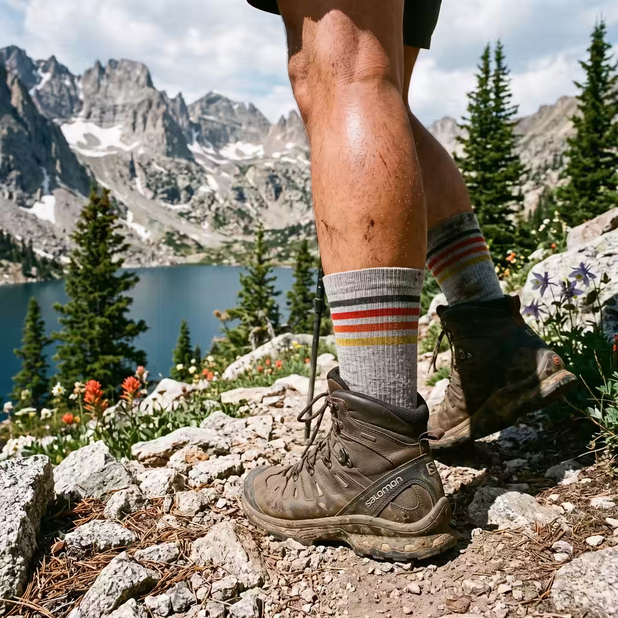 Solstice - Hike Crew Heavyweight Merino Wool Sock