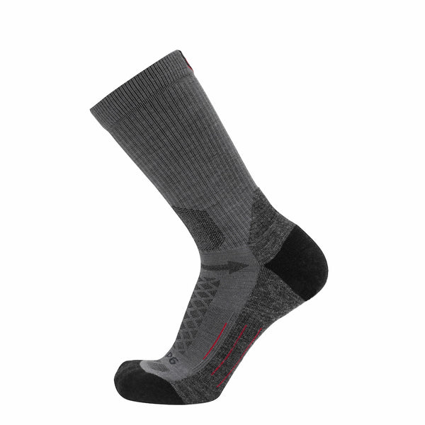 Graphite - Hike Crew Midweight Merino Wool Sock