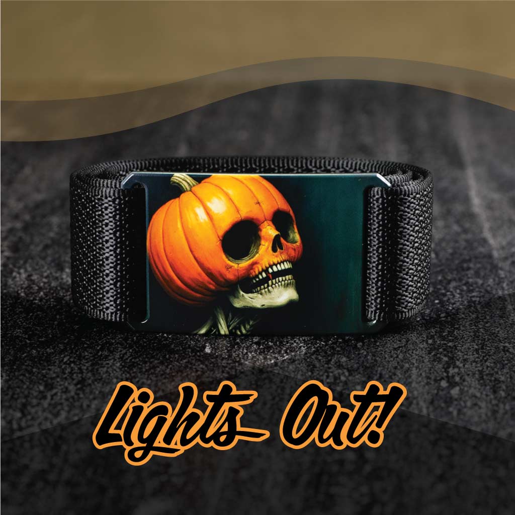 Lights Out Halloween Belt