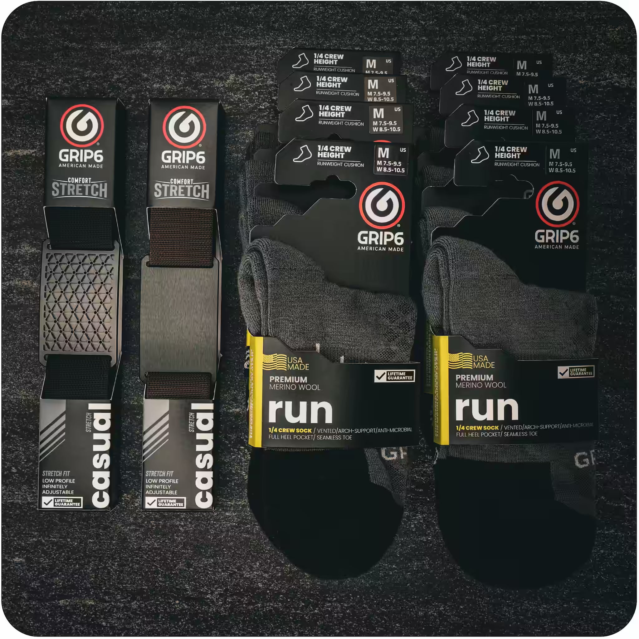 Active Dad Pack - 1/4 Crew