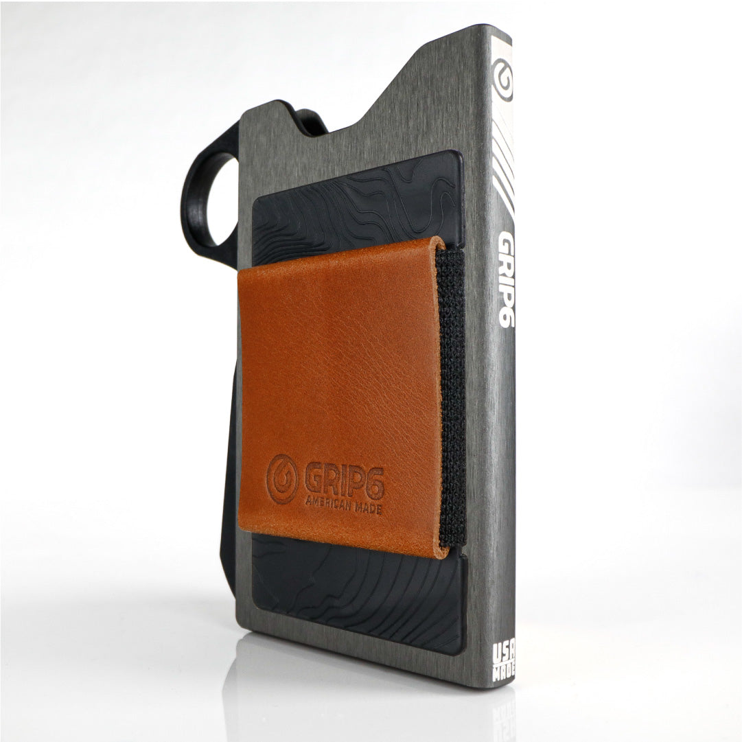 Gunmetal Wallet | Sleek RFID-Blocking Wallet by GRIP6