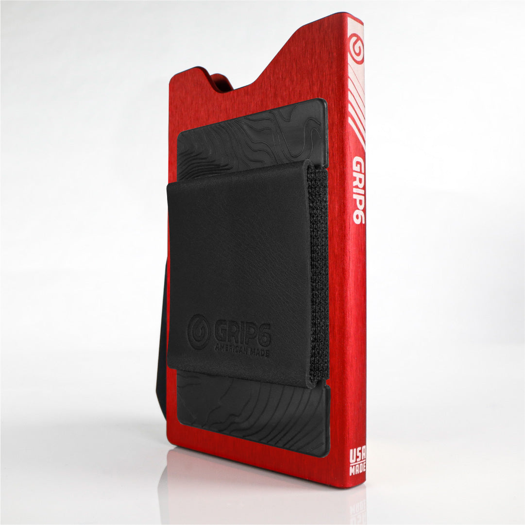 metal wallet red swatch-image