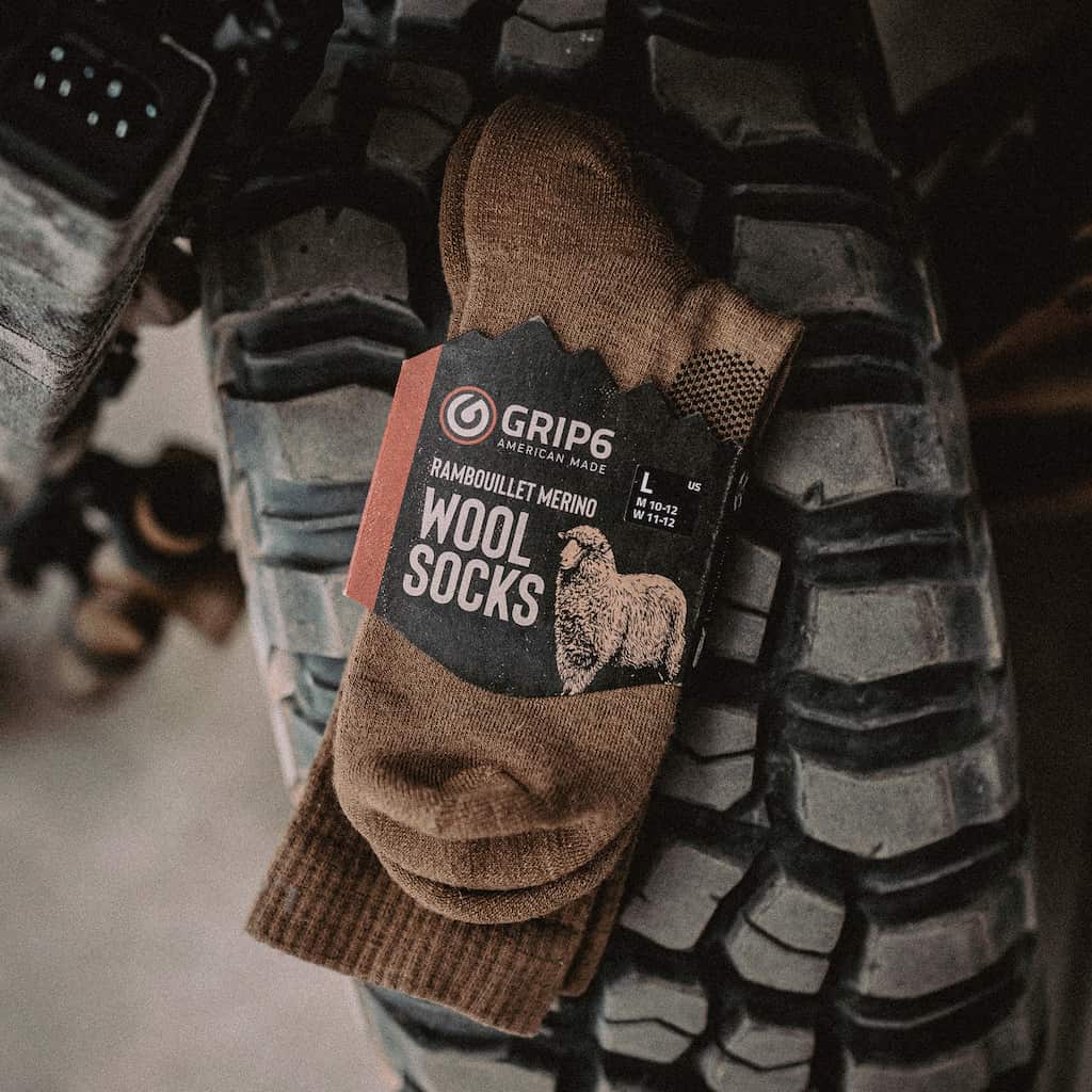 Heavyweight Tactical Boot Socks - Merino Wool - (Factory Seconds)
