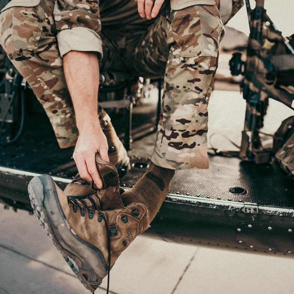 Lightweight Tactical Boot Socks - Merino Wool - (Factory Seconds)