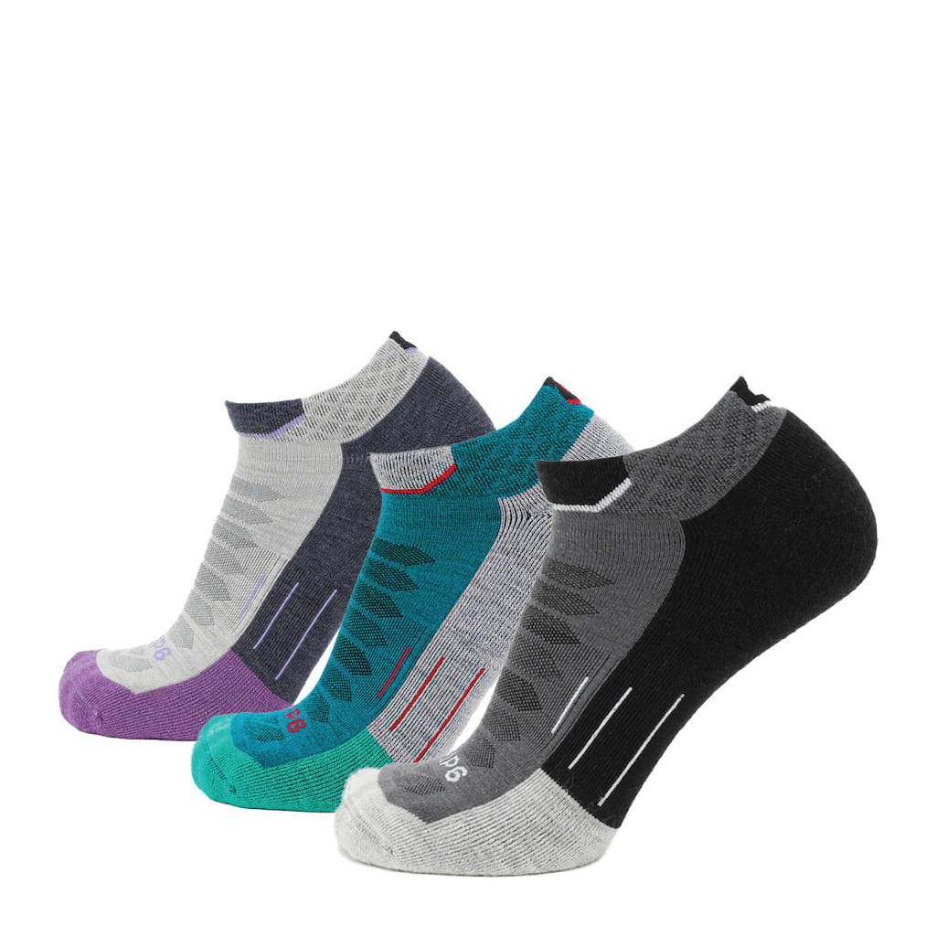 Run Ankle Midweight Merino Wool Sock - (Factory Seconds)