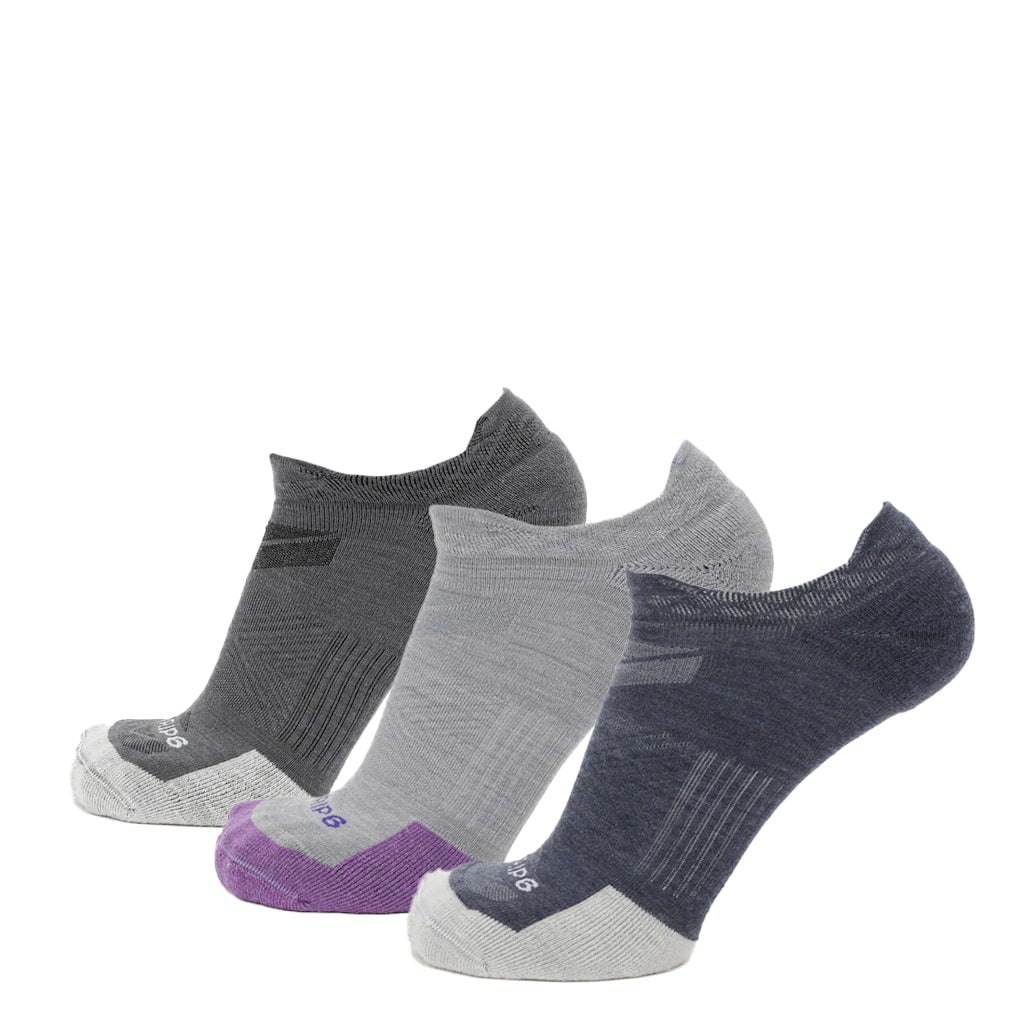 Run No Show Runweight Merino Wool Sock - (Factory Seconds)