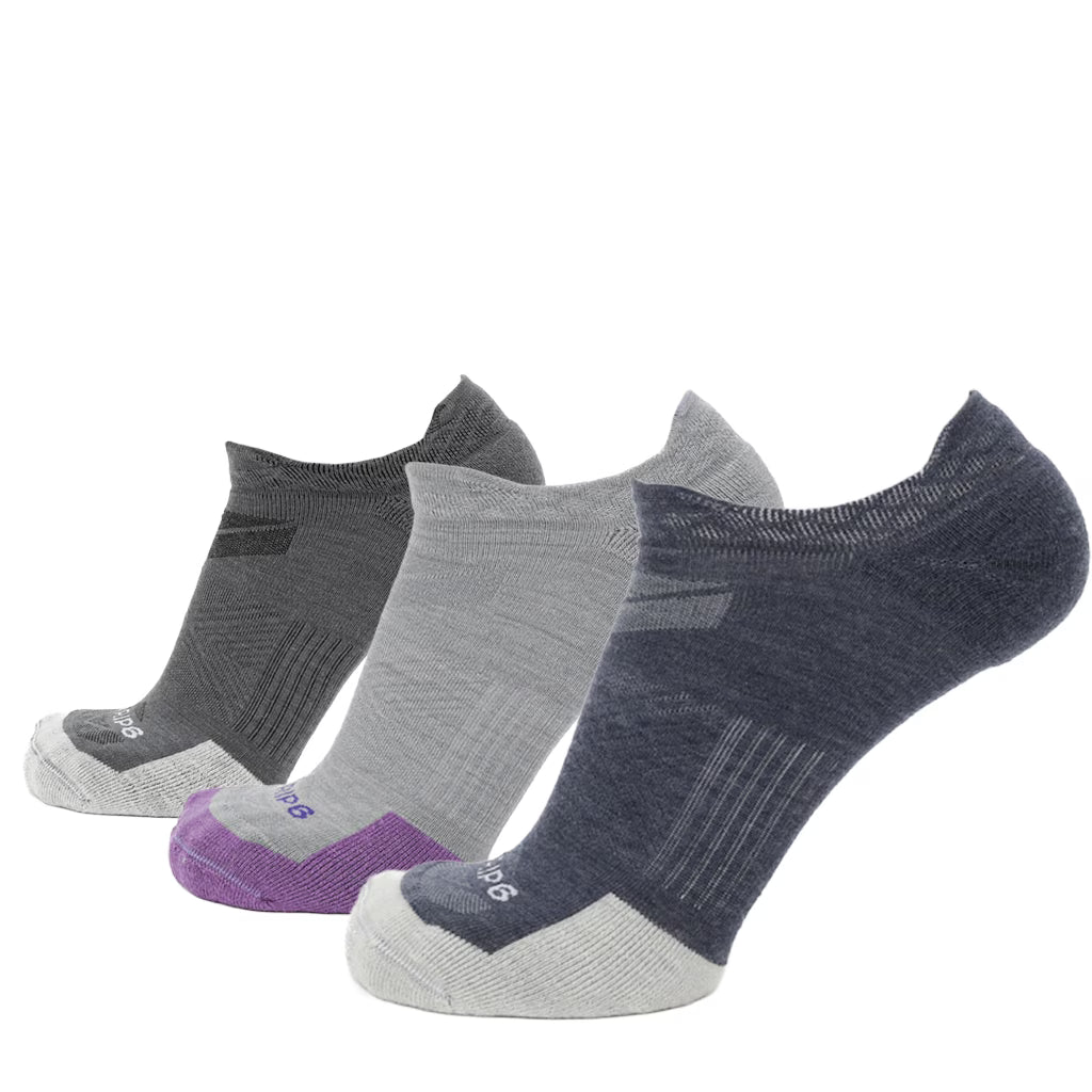 Run No Show Runweight Merino Wool Sock - (Factory Seconds)